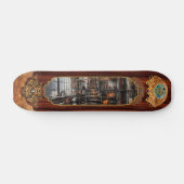 Steampunk - Kamer - Steampunk Studio Persoonlijk Skateboard (Horizontaal)