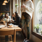 Steampunk Kasteel Broek - Victoriaans Gotisch Leggings