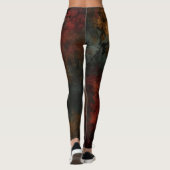 Steampunk Kasteel Broek - Victoriaans Gotisch Leggings (Achterkant)
