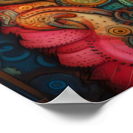 Steampunk kat 1 van 21 poster (Hoek)