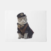 Steampunk-kat Deurmat (Voorkant)