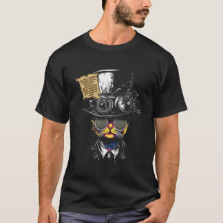 Steampunk Kat In Lassen Goggles Idee Voor Vrouwen T-shirt