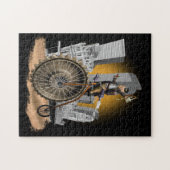 Steampunk kat jigsawpuzzel legpuzzel (Horizontaal)