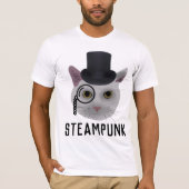 STEAMPUNK KAT T-Shirts (Voorkant)