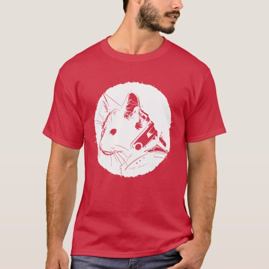 Steampunk Kattencadeau T-shirt (Voorkant)