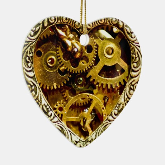 Steampunk Keramisch Ornament (Rechts)