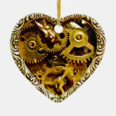 Steampunk Keramisch Ornament (Voorkant)