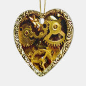 Steampunk Keramisch Ornament (Links)