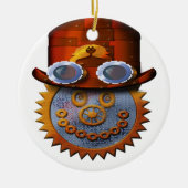 steampunk keramisch ornament (Voorkant)