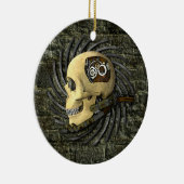 Steampunk Keramisch Ornament (Rechts)