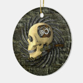 Steampunk Keramisch Ornament (Links)