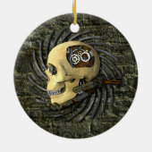 Steampunk Keramisch Ornament (Achterkant)