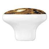 Steampunk Keramische Knop (Zijkant)