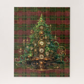 Steampunk Kerstboom puzzel Legpuzzel (Verticaal)