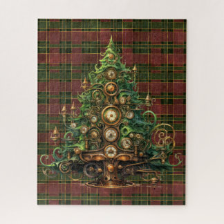Steampunk Kerstboom puzzel Legpuzzel