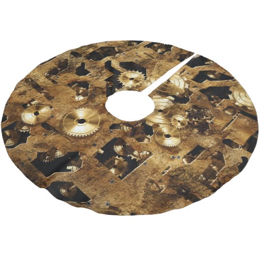 Steampunk Kerstboom Rok (Gekanteld)