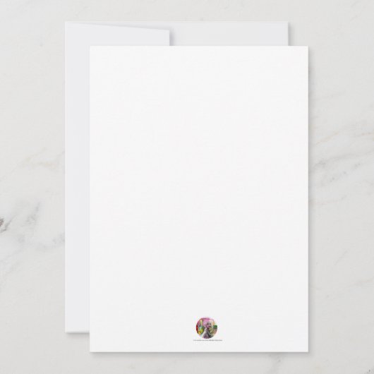 Steampunk Kerstfeest uitnodiging (Achterkant)