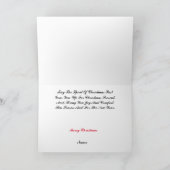 Steampunk-kerstkaart Kaart (Binnen)