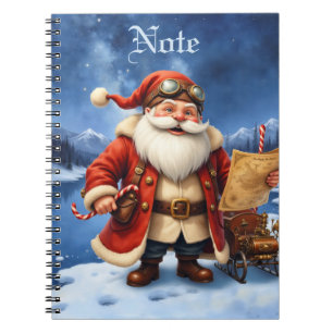 Steampunk Kerstman – Vintage Kerstmis Avontuur Notitieboek