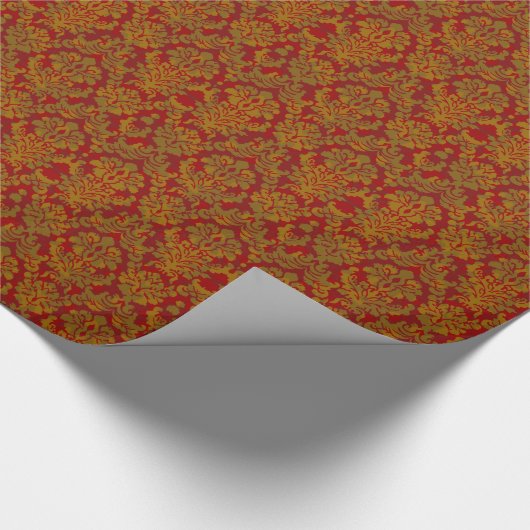 Steampunk kerstpapier cadeaupapier (Hoek)