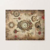 Steampunk Kerstpuzzel Legpuzzel (Horizontaal)