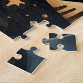 Steampunk Kerstpuzzel Legpuzzel (Zijkant)