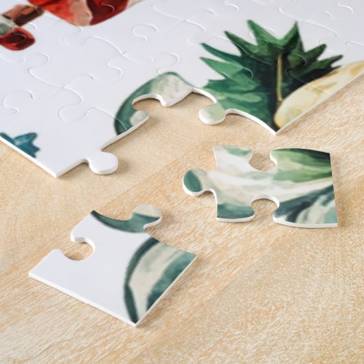 Steampunk Kerstpuzzel Legpuzzel (Zijkant)