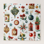 Steampunk Kerstpuzzel Legpuzzel (Verticaal)