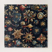 Steampunk Kerstpuzzel Legpuzzel (Horizontaal)