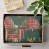 Steampunk Kerstversiering Weefselpapier Tissuepapier (Geschenk)