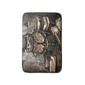  steampunk ketel | Spellbooks en klokken Badmat (Voorkant Verticaal)