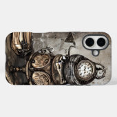  steampunk ketel | Spellbooks en klokken Case-Mate iPhone Case (Achterkant (horizontaal))