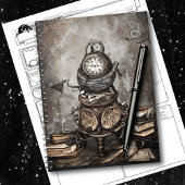  steampunk ketel | Spellbooks en klokken Notitieboek