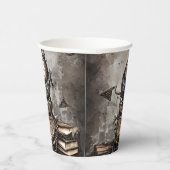  steampunk ketel | Spellbooks en klokken Papieren Bekers (Rechts)