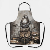 steampunk ketel | Spellbooks en klokken Schort (Voorkant)