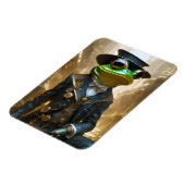 Steampunk kikkermagneet magneet (Linkerzijde)