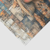 Steampunk Kinder III Tissuepapier (Detail)