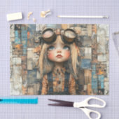 Steampunk Kinder III Tissuepapier (Craft)