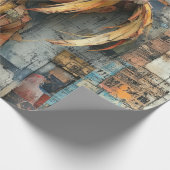 Steampunk Kinder inpakpapier (Hoek)