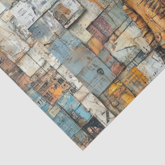 Steampunk Kinder IV Tissuepapier (Detail)