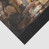 Steampunk Kinderen Tissuepapier (Detail)