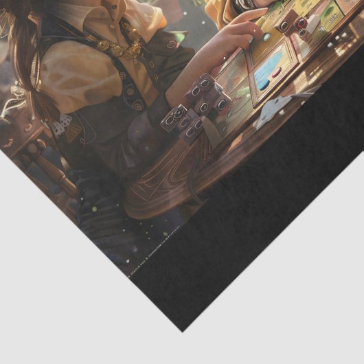 Steampunk Kinderen Tissuepapier (Detail)