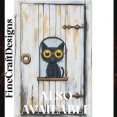 Steampunk Kitten + Gedecoreerd Hout AQ1 Decoupage Tissuepapier