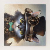 Steampunk Kitten Legpuzzel (Horizontaal)