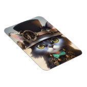 Steampunk Kitten Magneet (Rechterzijde)