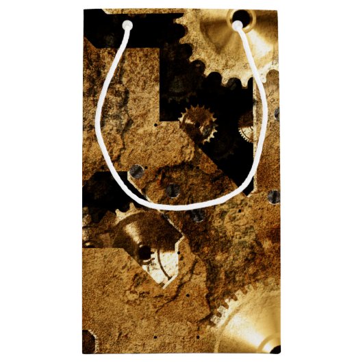 Steampunk Klein Cadeauzakje (Achterkant)