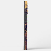 Steampunk-kleurenverloop Rustische lion Case-Mate iPhone Case (Achterkant / Rechts)