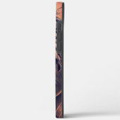 Steampunk-kleurenverloop Rustische lion Case-Mate iPhone Case (Achterkant / Links)