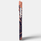 Steampunk-kleurenverloop Rustische lion Case-Mate iPhone Case (Achterkant / Links)