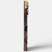 Steampunk-kleurenverloop Rustische lion Case-Mate iPhone Case (Achterkant / Rechts)